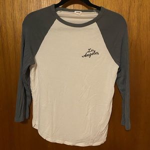 Garage Los Angeles baseball tee